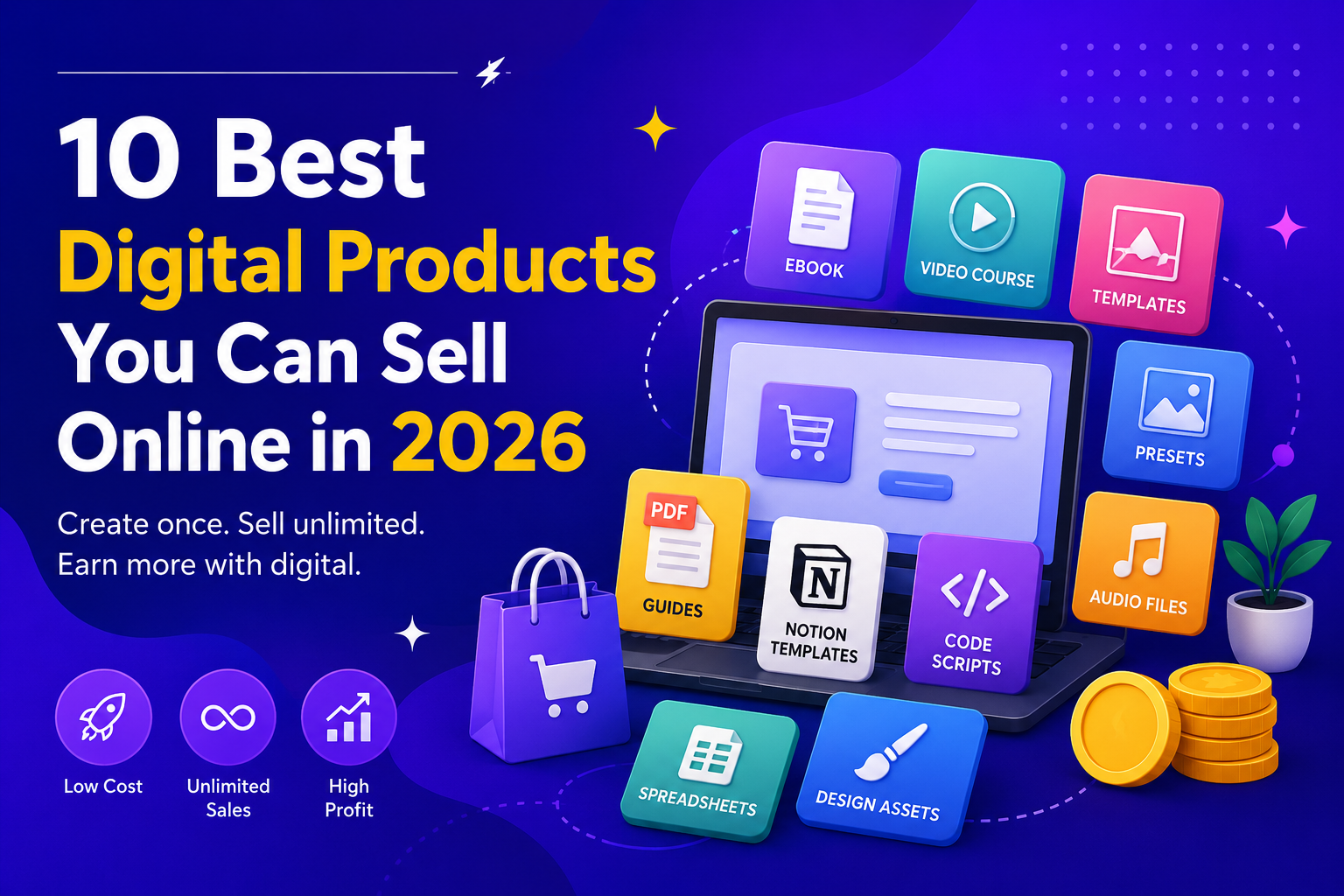10 Best Digital Products You Can Sell Online in 2026